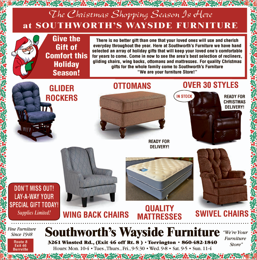 Southworth’s Wayside Furniture Home Furnishings Torrington, CT