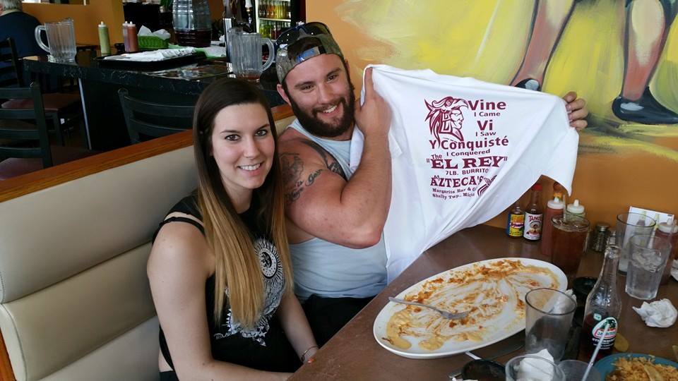 Aztecas Margarita Bar & Grill Burrito Challenge Shelby Township