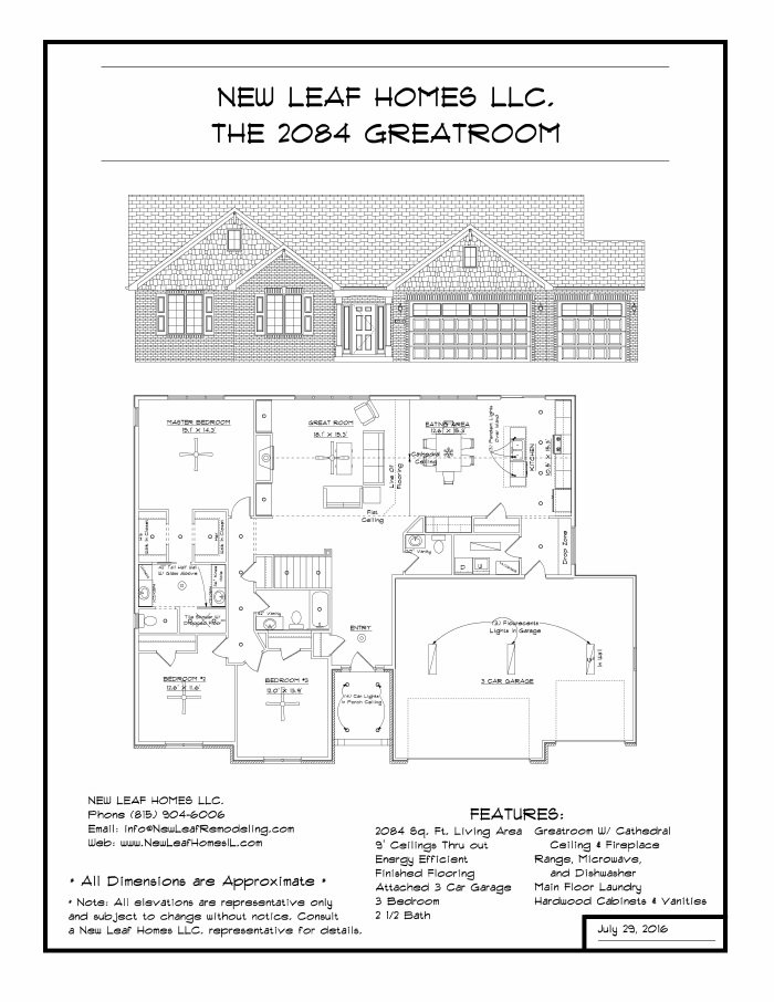 20002500 SQ FT Homes New Homes Rockford, IL