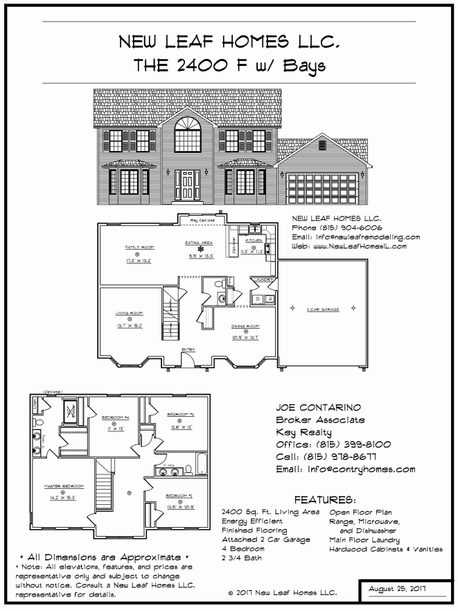 20002500 SQ FT Homes New Homes Rockford, IL