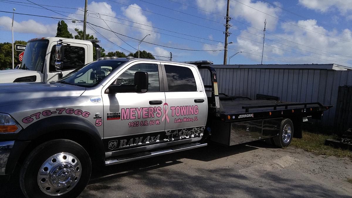 Meyer's Towing Inc. Photo Gallery Lake Wales, FL