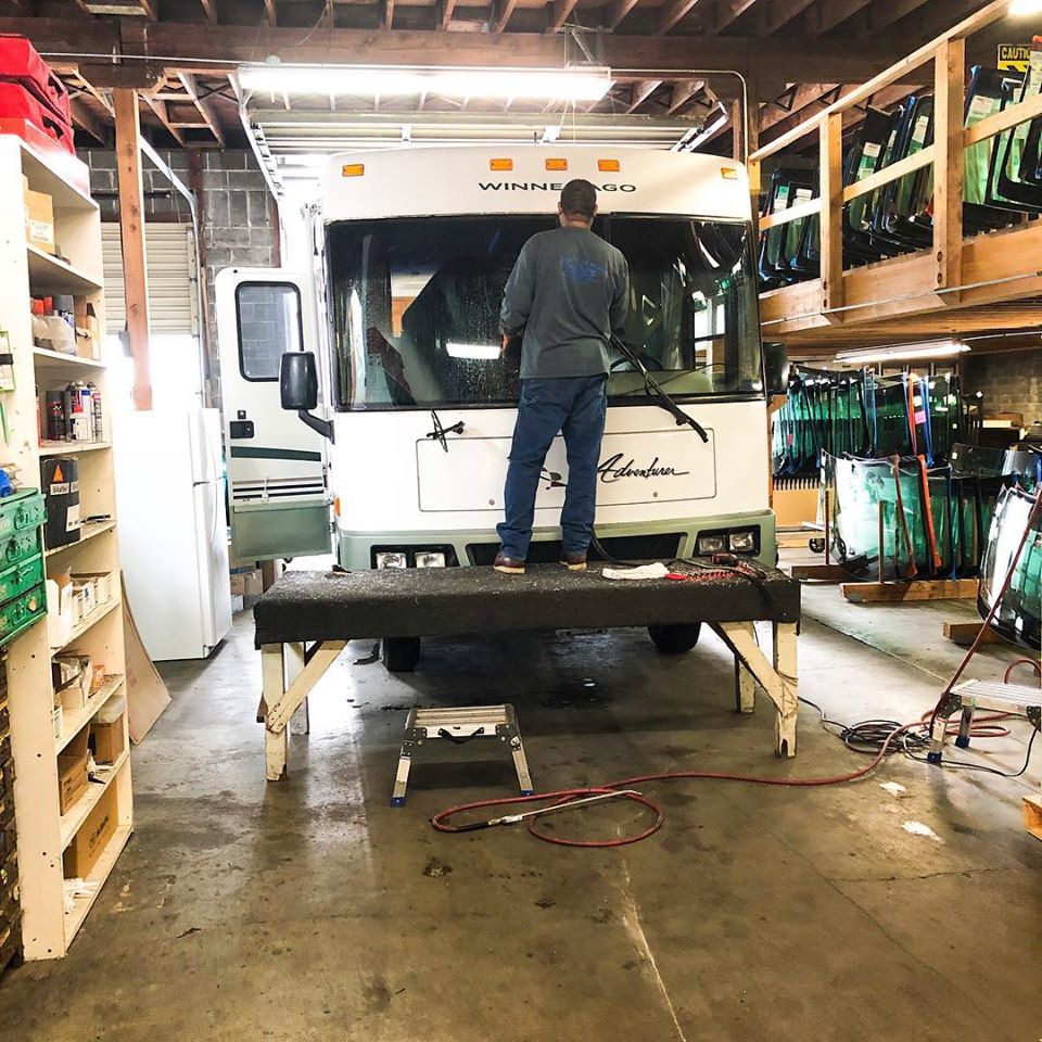 RV Windshields Motor Home Glass Bellingham, WA