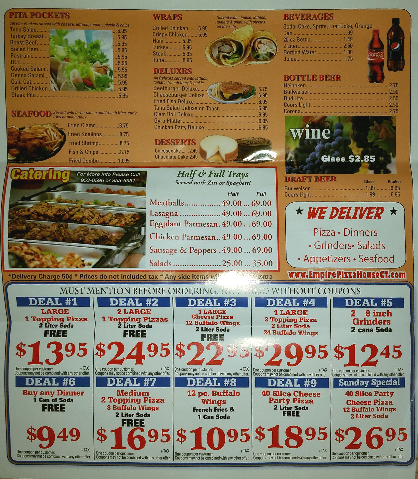 Empire Pizza House Restaurant Hartford, CT