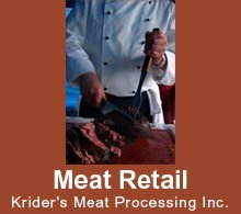 Meat Processing - Columbia City, IN - Krider's Meat Processing Inc.