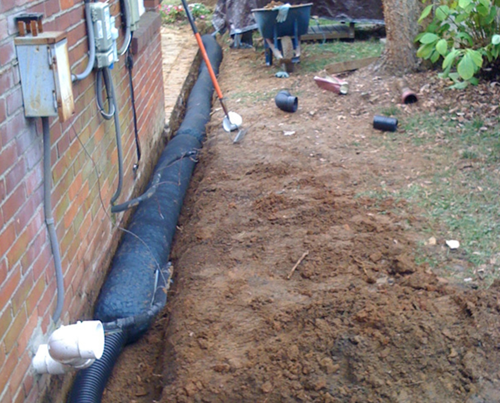 Residential Drainage French Drains Washington, PA