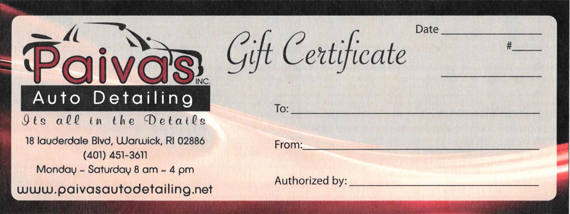 Auto Detailing Packages Warwick, RI