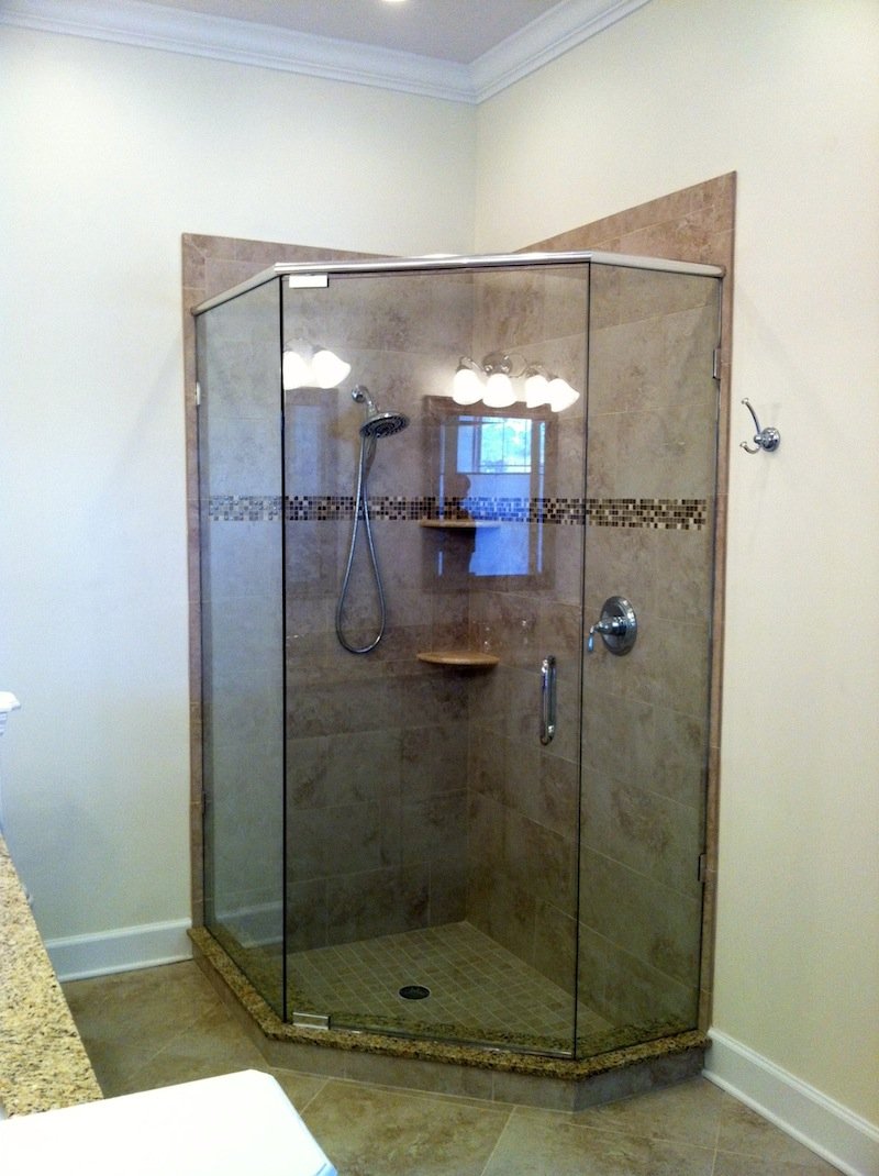 Turners Custom Showers Neo Angle Shower Doors Neo Angle Shower Door