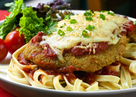 Chicken and pasta