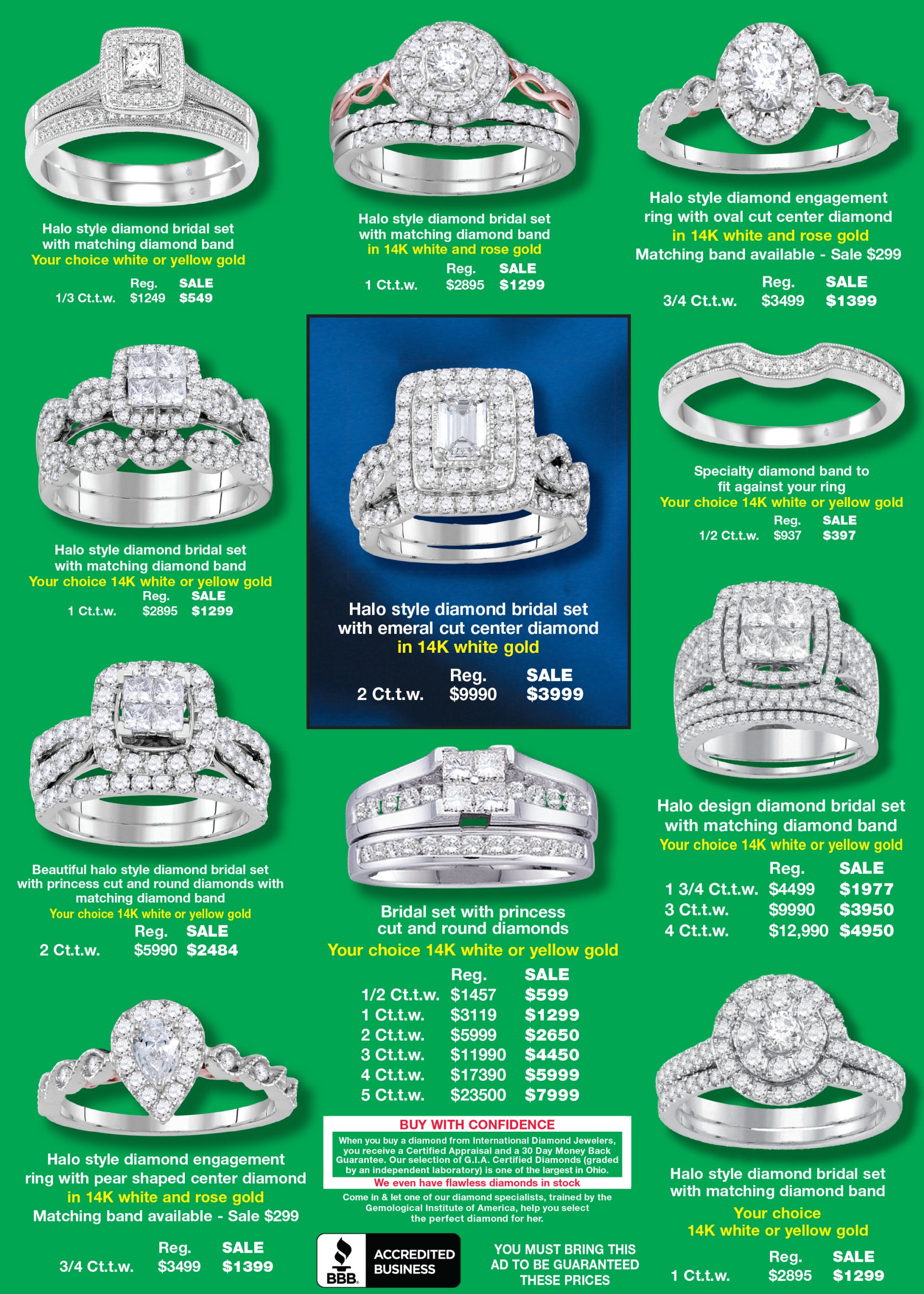 International Diamond Jewelers Specials Dayton, OH