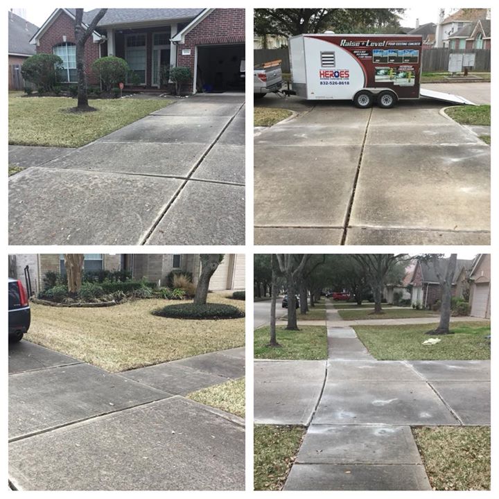Driveway Raising Driveway Lifting Richmond, TX