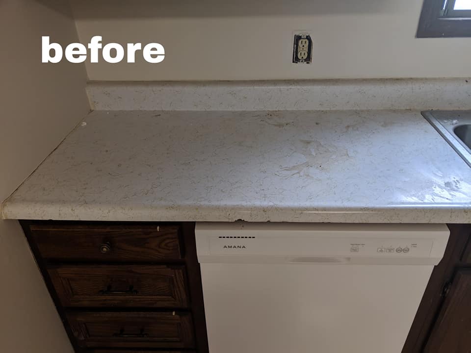 Countertops Resurfacing Countertop Refinishing Bellevue, NE Omaha, NE