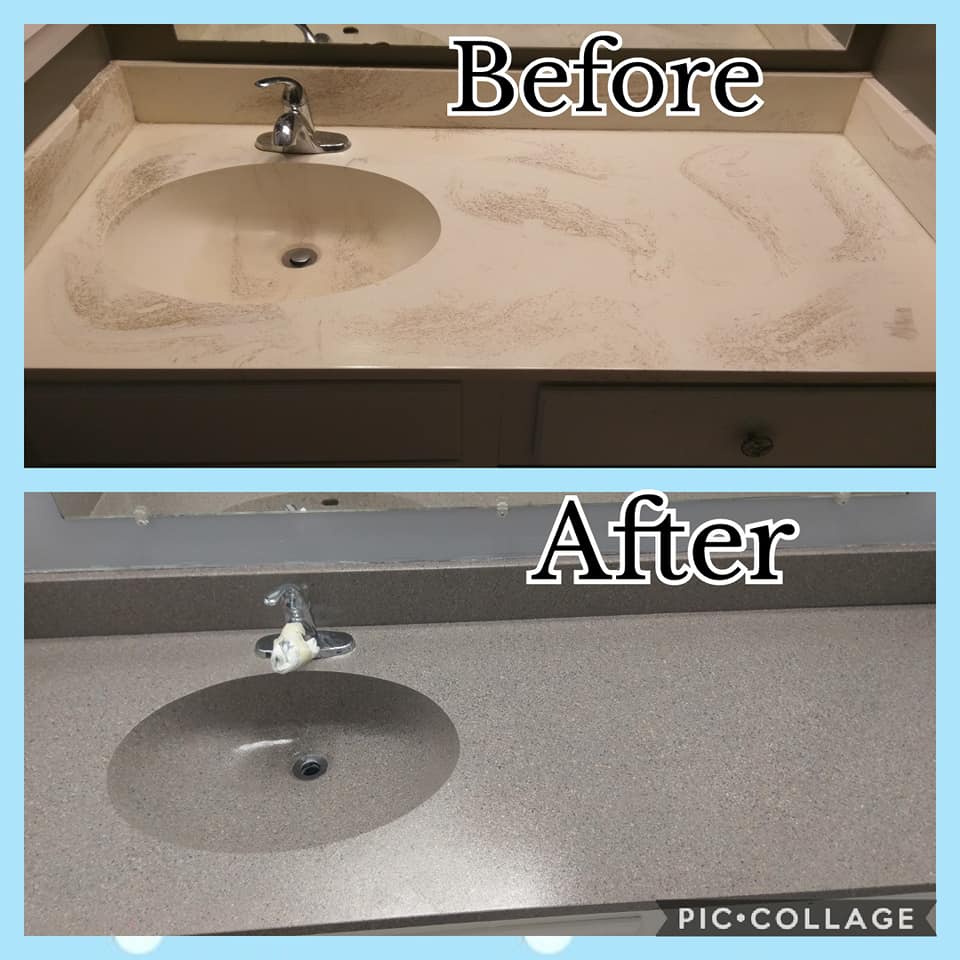 Countertops Resurfacing Countertop Refinishing Bellevue, NE Omaha, NE