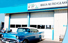 Bills Auto Glass Front view shop