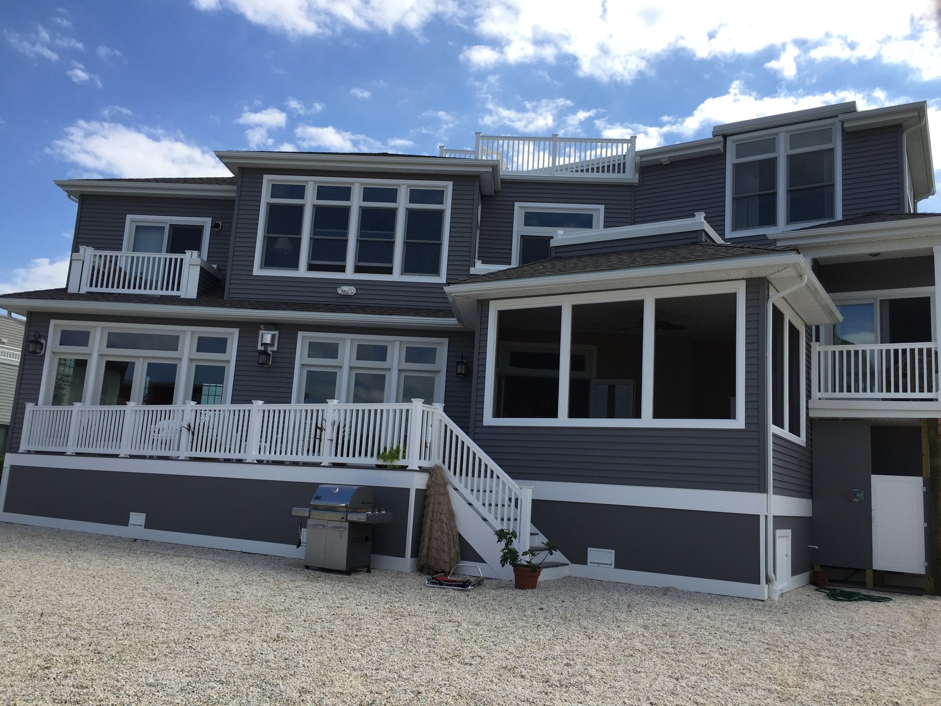 D Finelli Construction Exteriors Gallery Long Beach Island, NJ