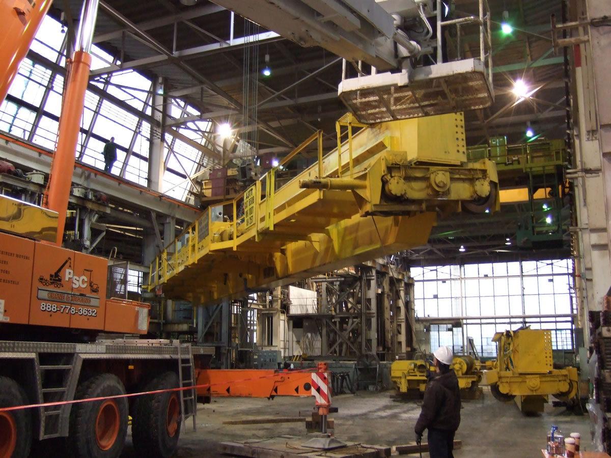 Wolter Inc., formerly known as Valley Industrial Crane Photo Gallery