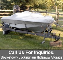 Boat Storage - Doylestown, PA - Doylestown-Buckingham Hideaway Storage