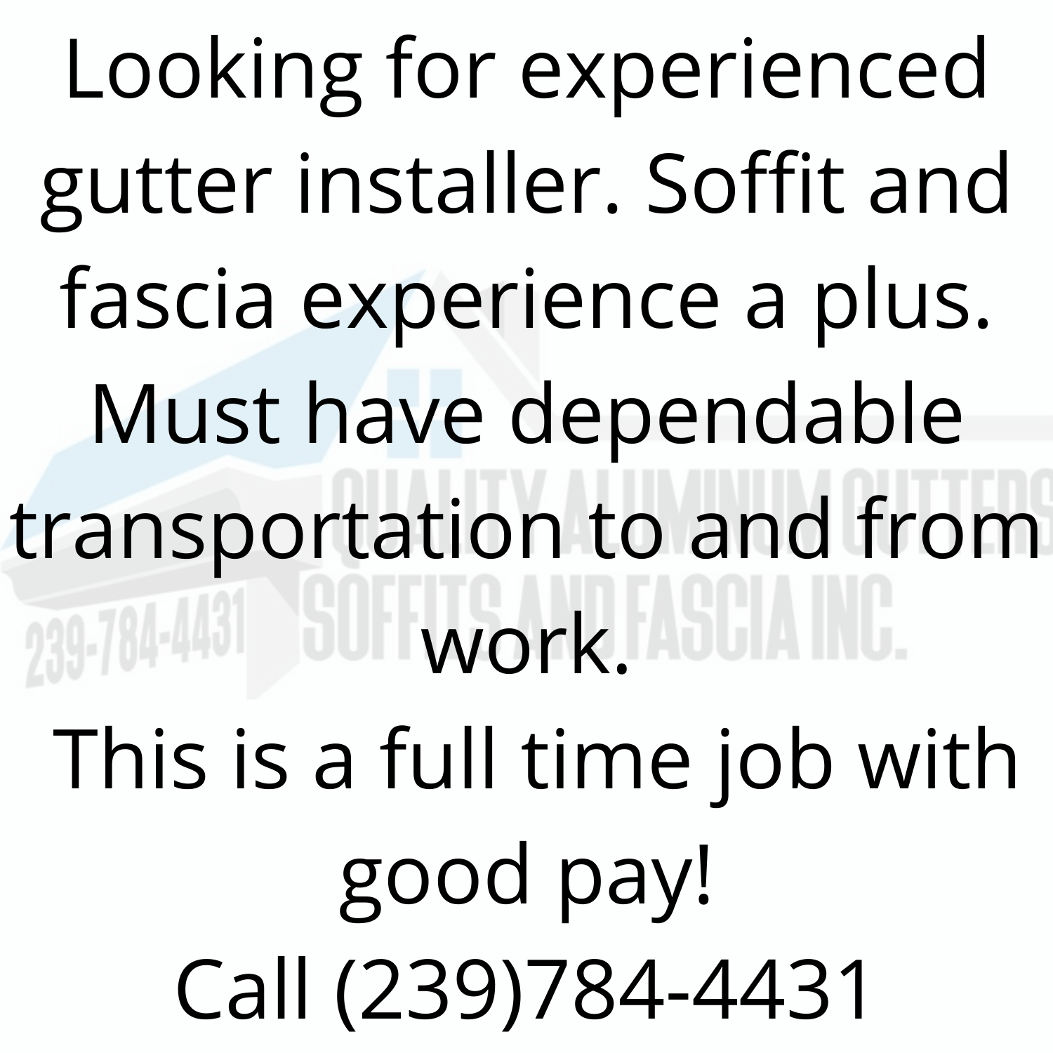 Quality Aluminum Gutters Soffits and Fascia Inc. Gutters Naples, FL