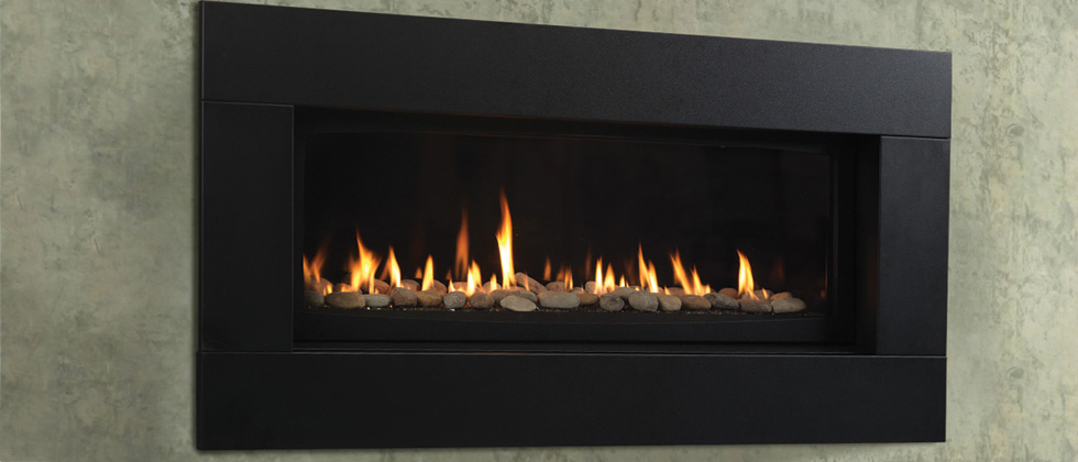 Elegant fireplace