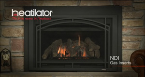 Heatilator gas inserts