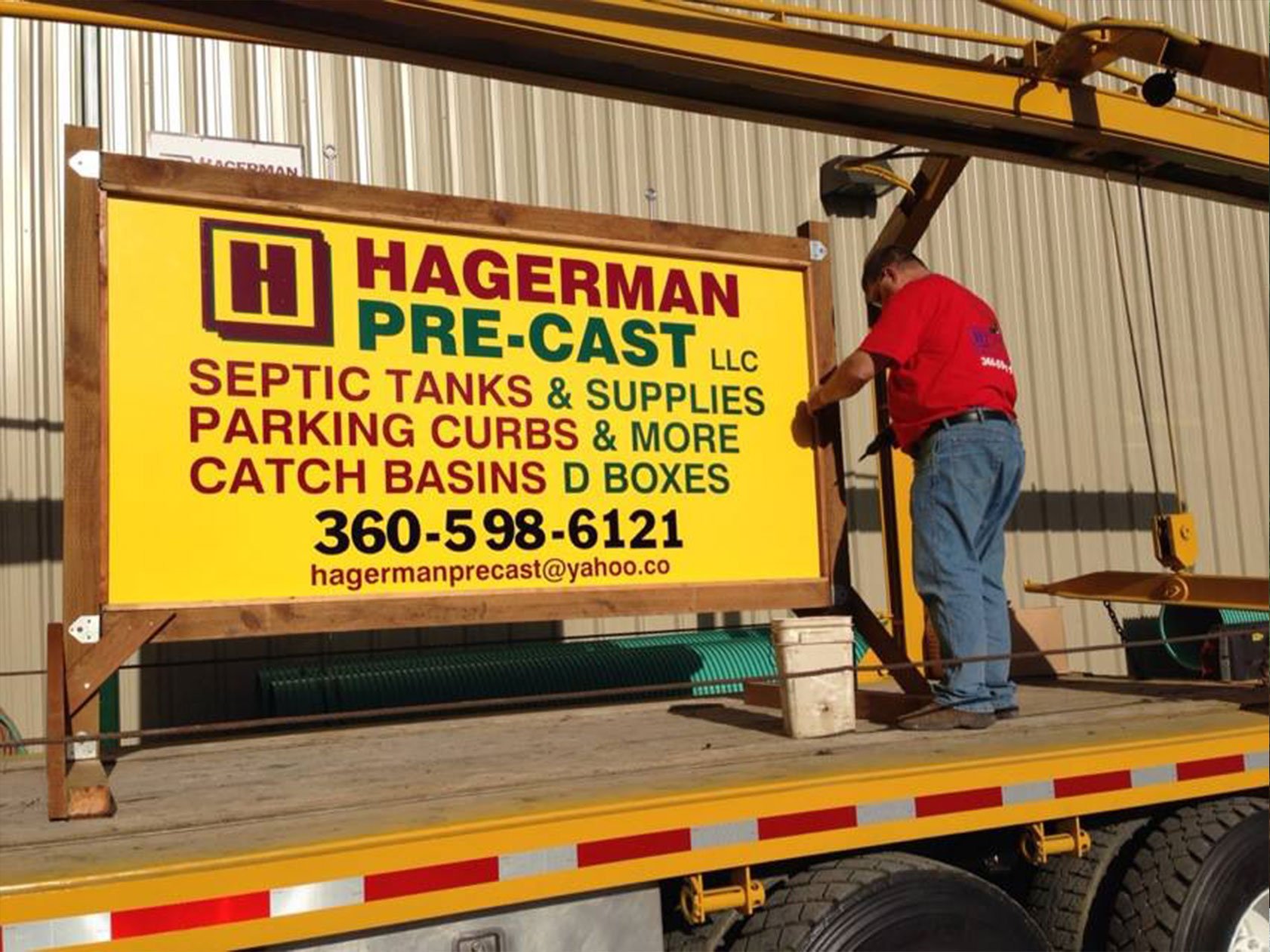 Hagerman Pre Cast LLC Septic Tanks Poulsbo, WA