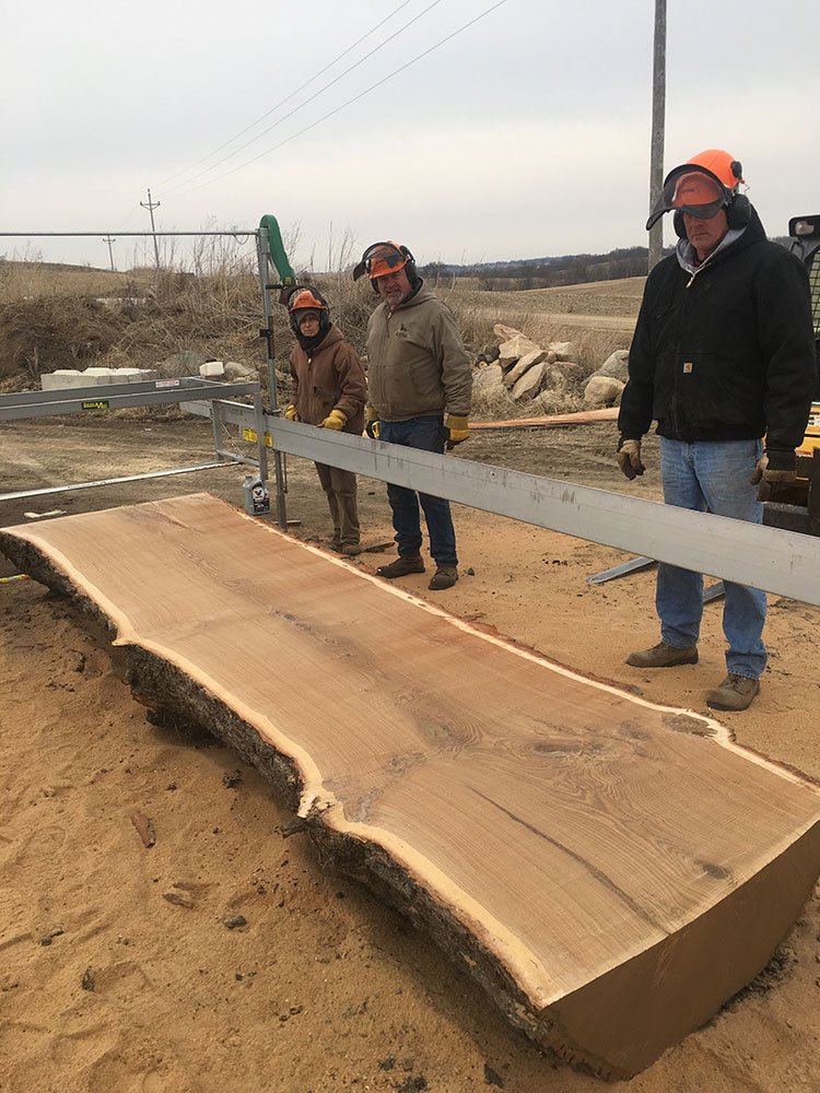 Cy's Tree Service Log Milling Gallery Anamosa, IA