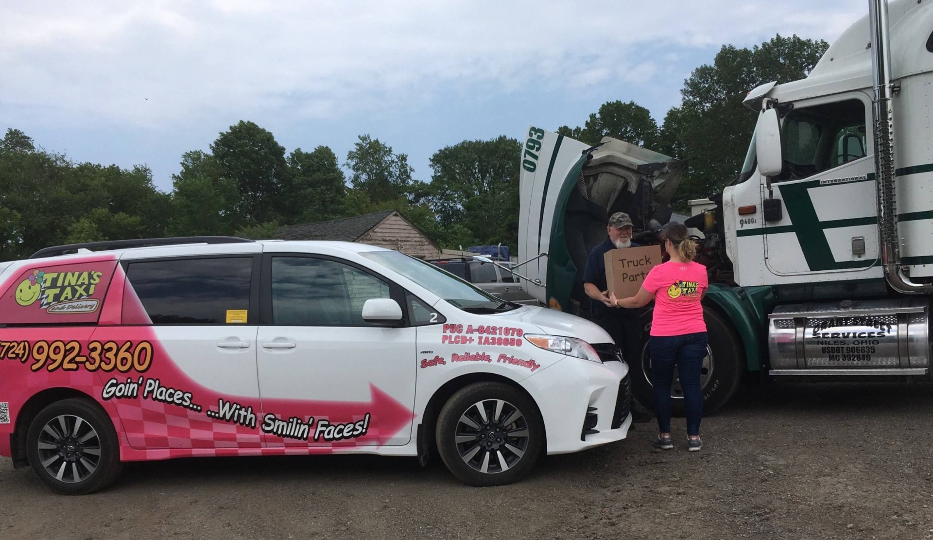 Taxi Shuttle Service 24/7 Up to 6 People Mercer, PA