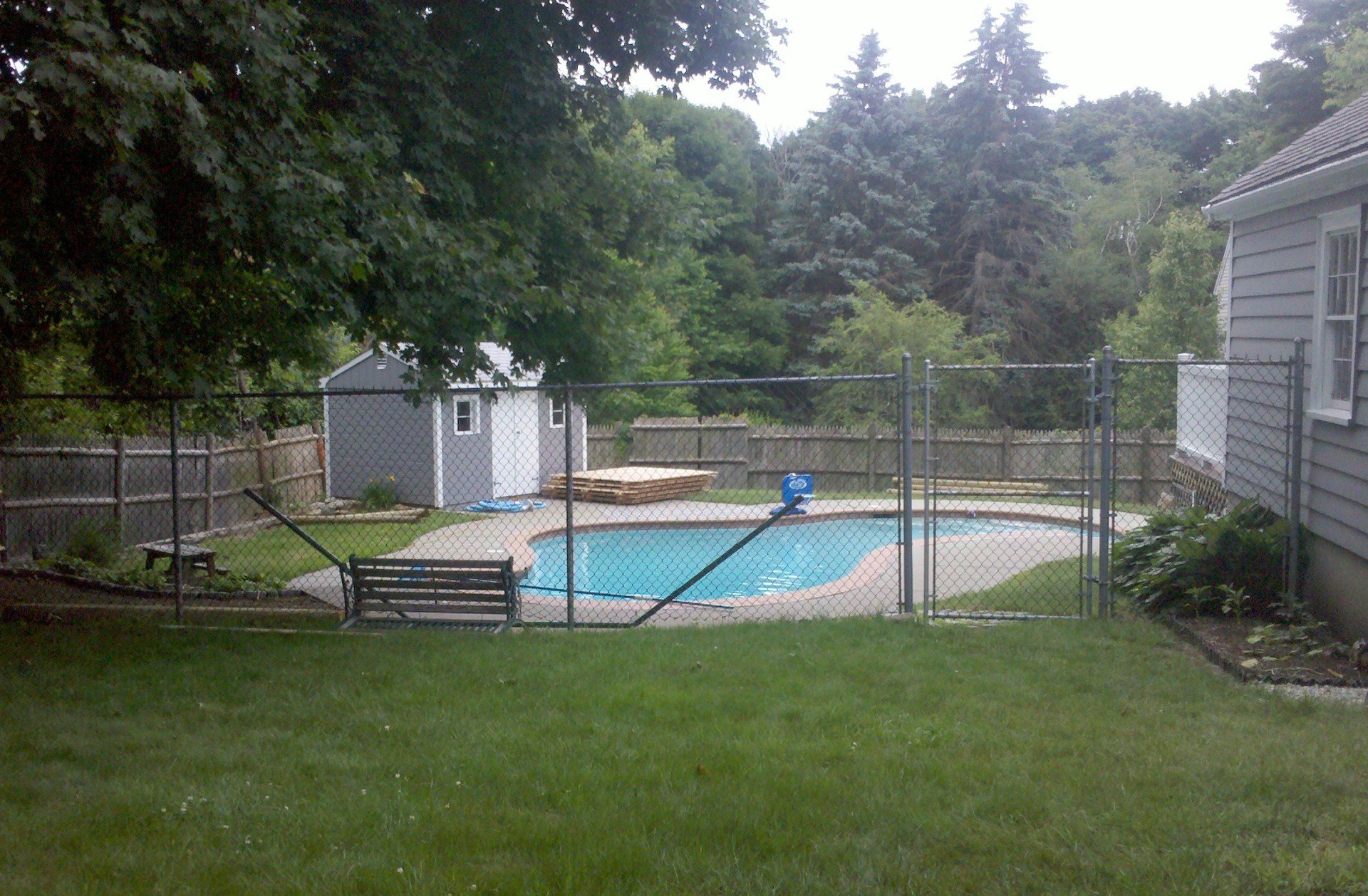 Old Chain-Link Fence