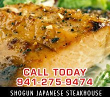 Japanese Steakhouse - Venice, FL - Shogun Japanese Steakhouse