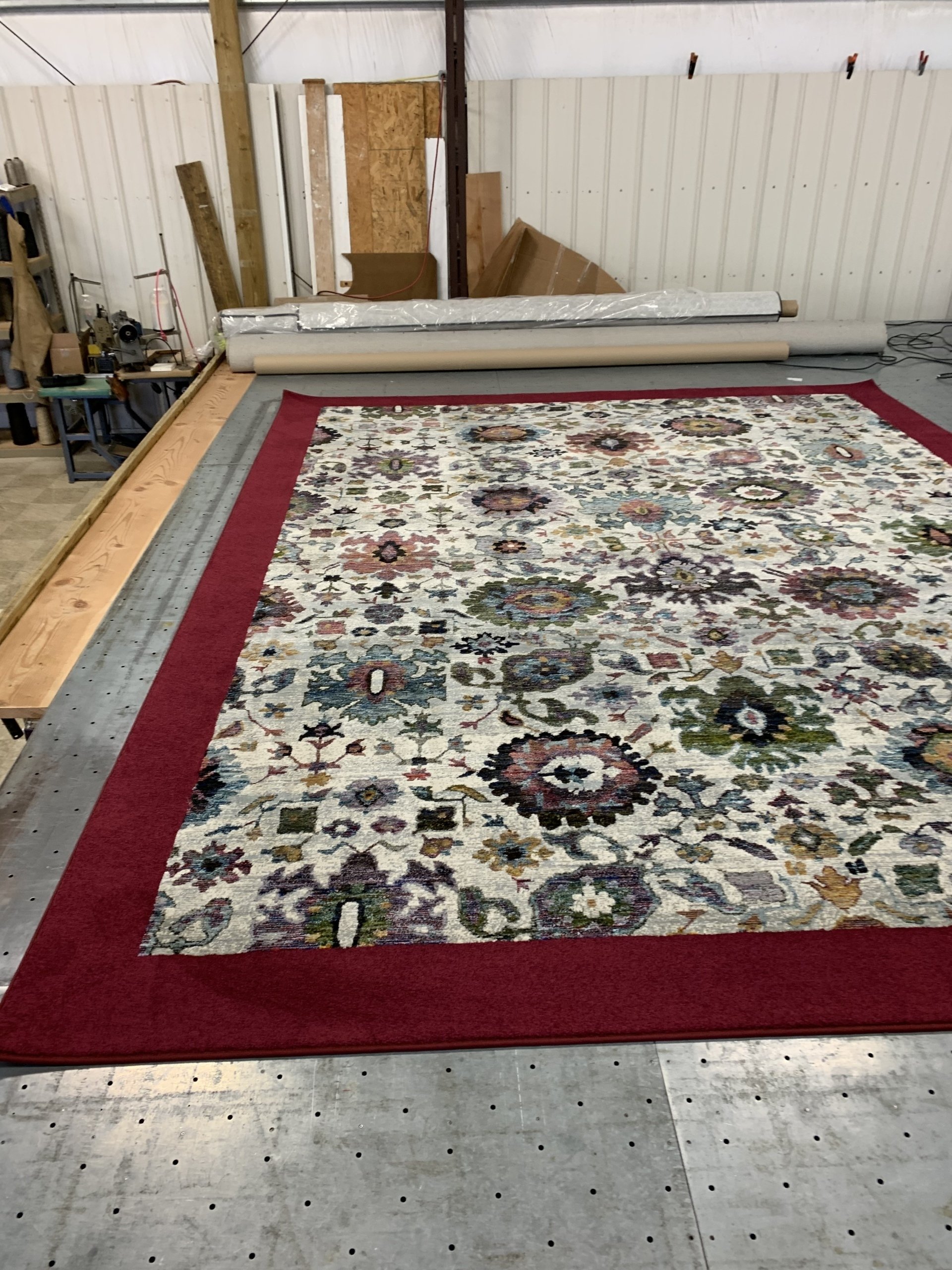 Custom One Lap | Bordered Area Rug | Liberty, MO