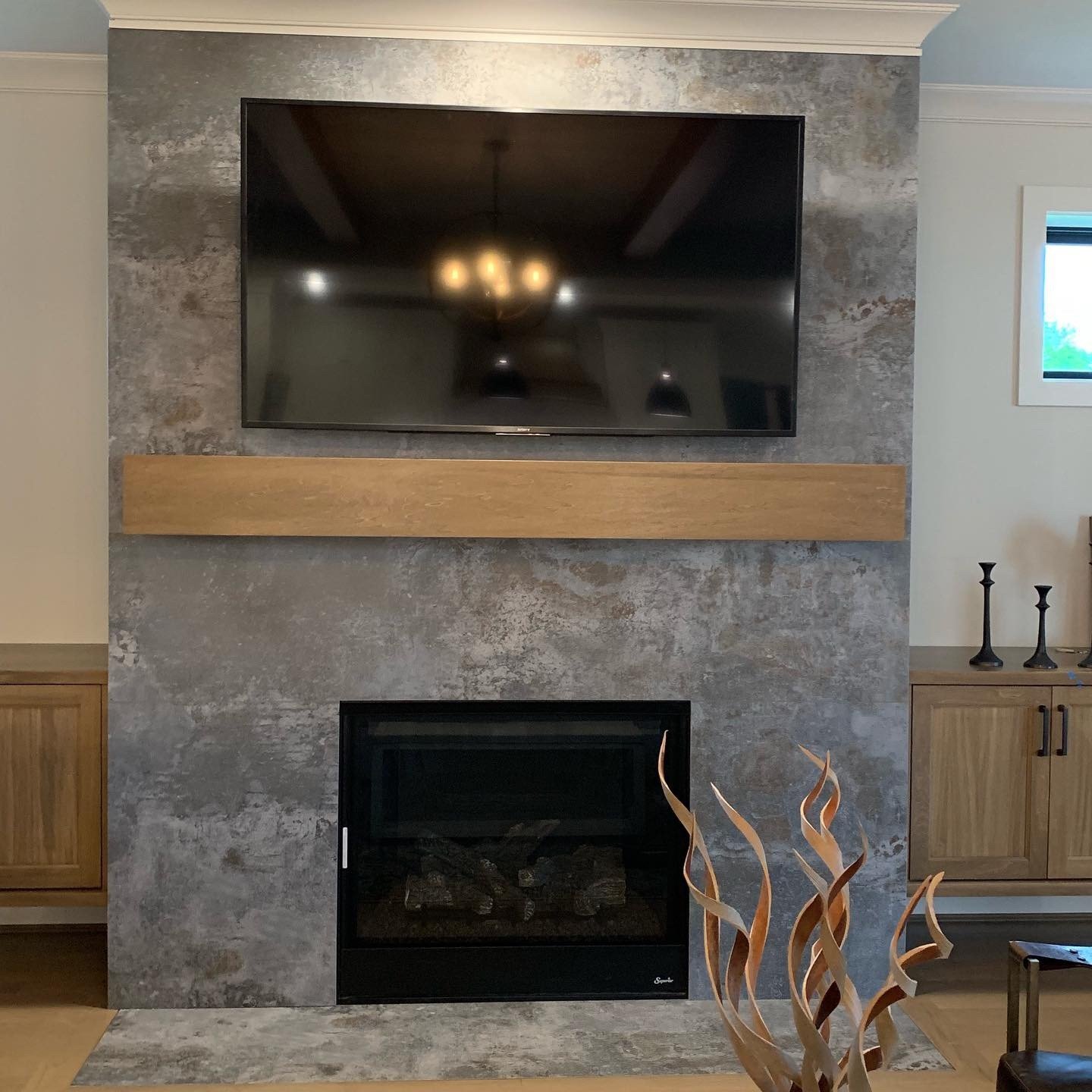 Fireplaces Natural Stone and Customized Surface Hamilton, OH