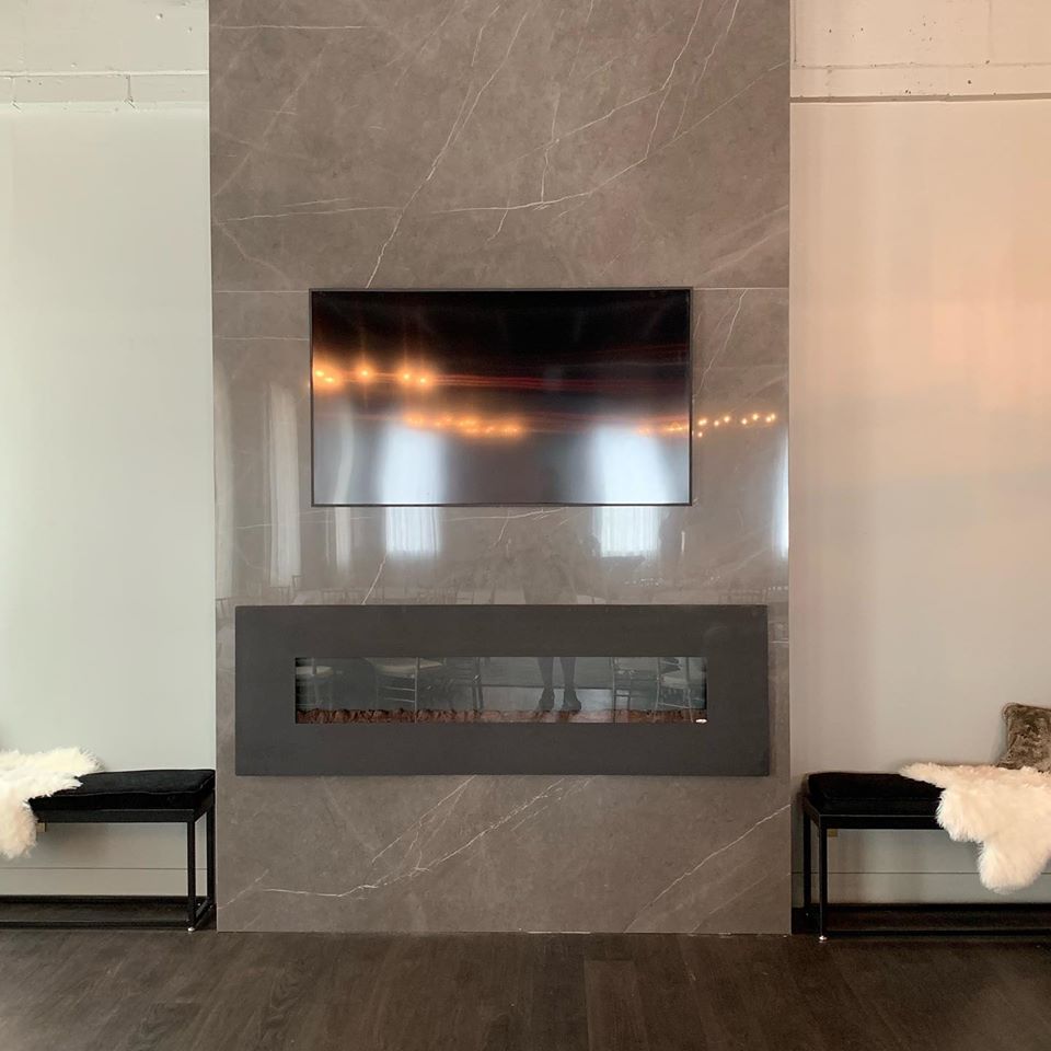 Fireplaces Natural Stone and Customized Surface Hamilton, OH