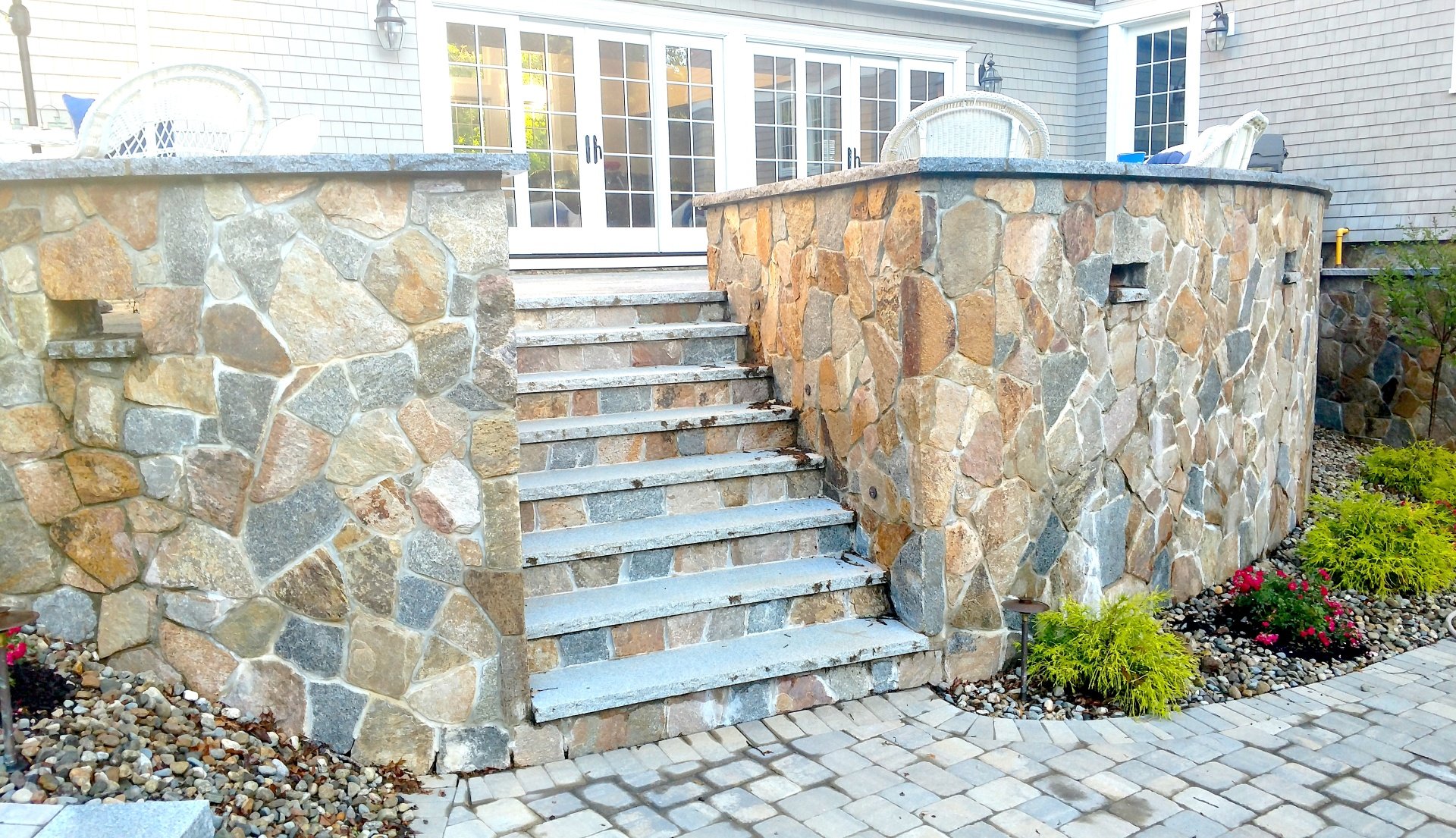 Stiles Landscape Construction Masonry Work Seabrook, NH