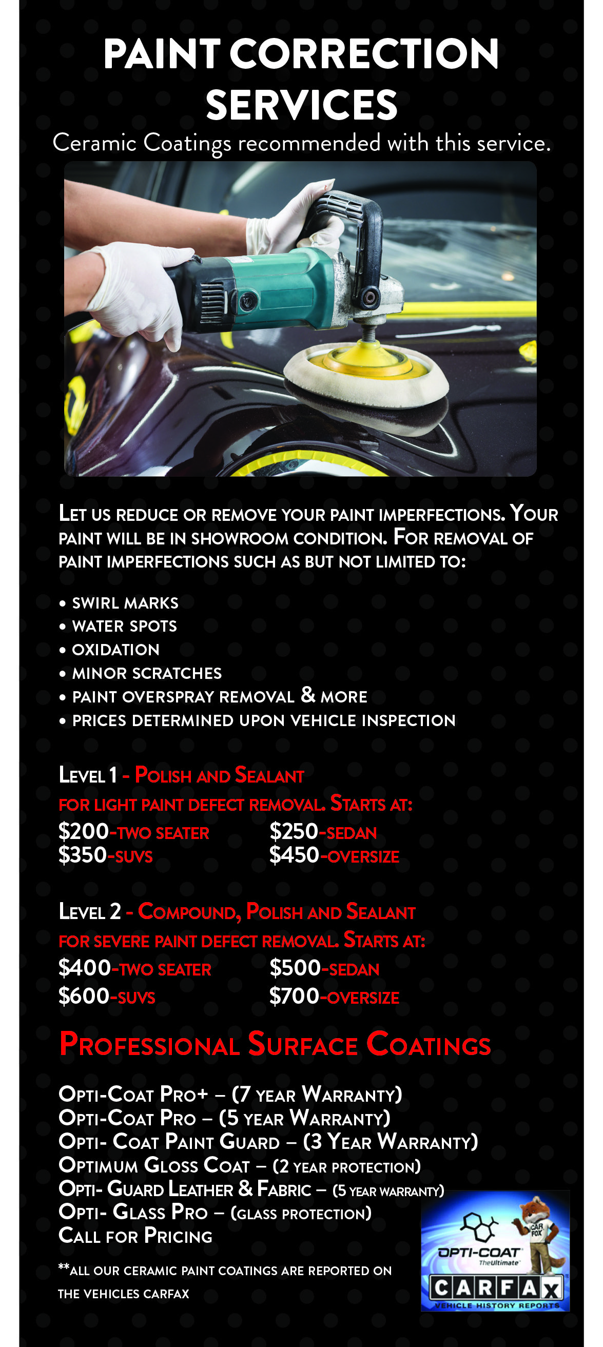 Auto Paint Correction Ceramic Paint Coating Peachtree City