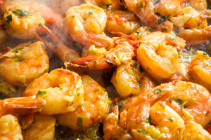 Shrimp scampi