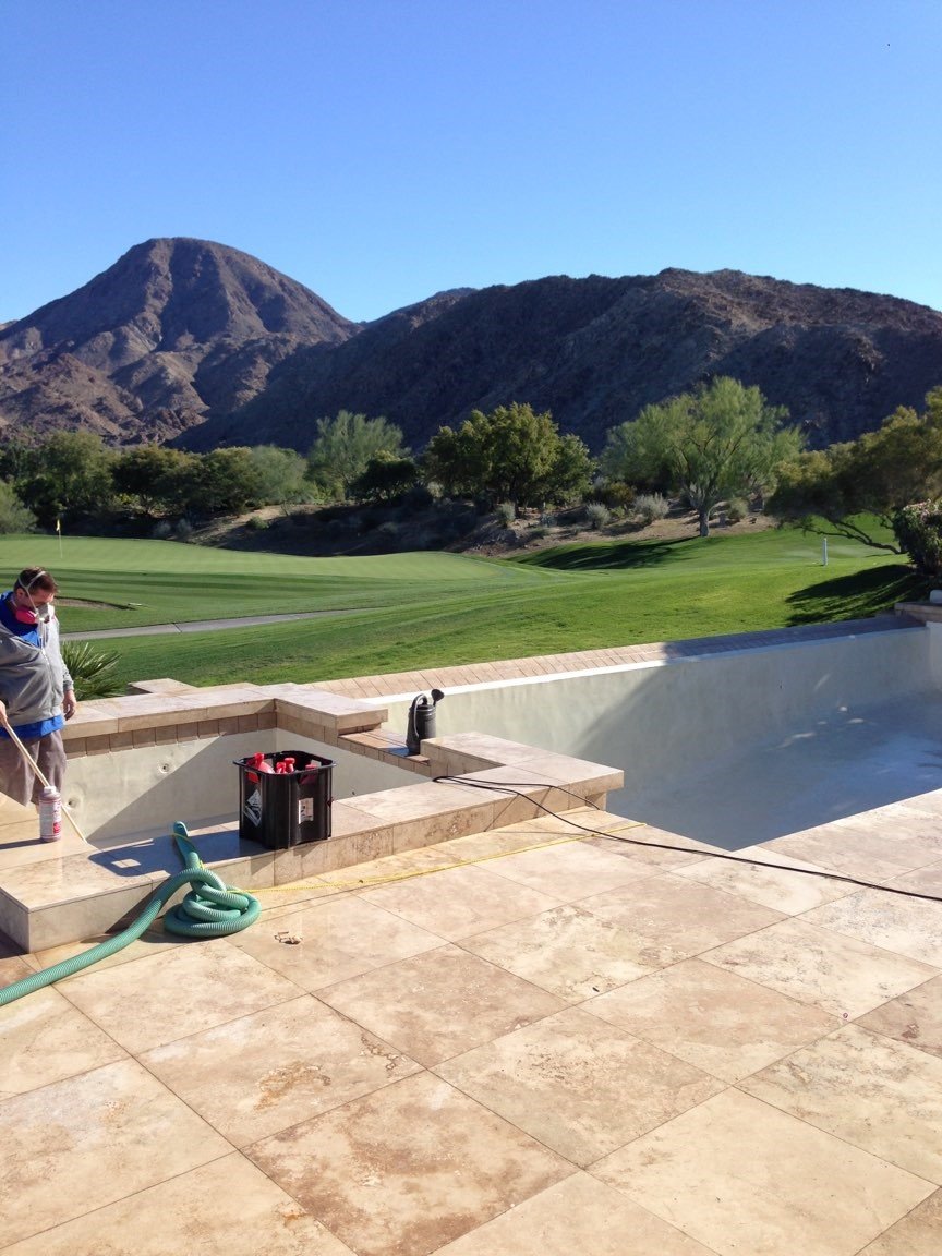 Pool Tile Cleaning Glass Tile Coachella Valley, CA