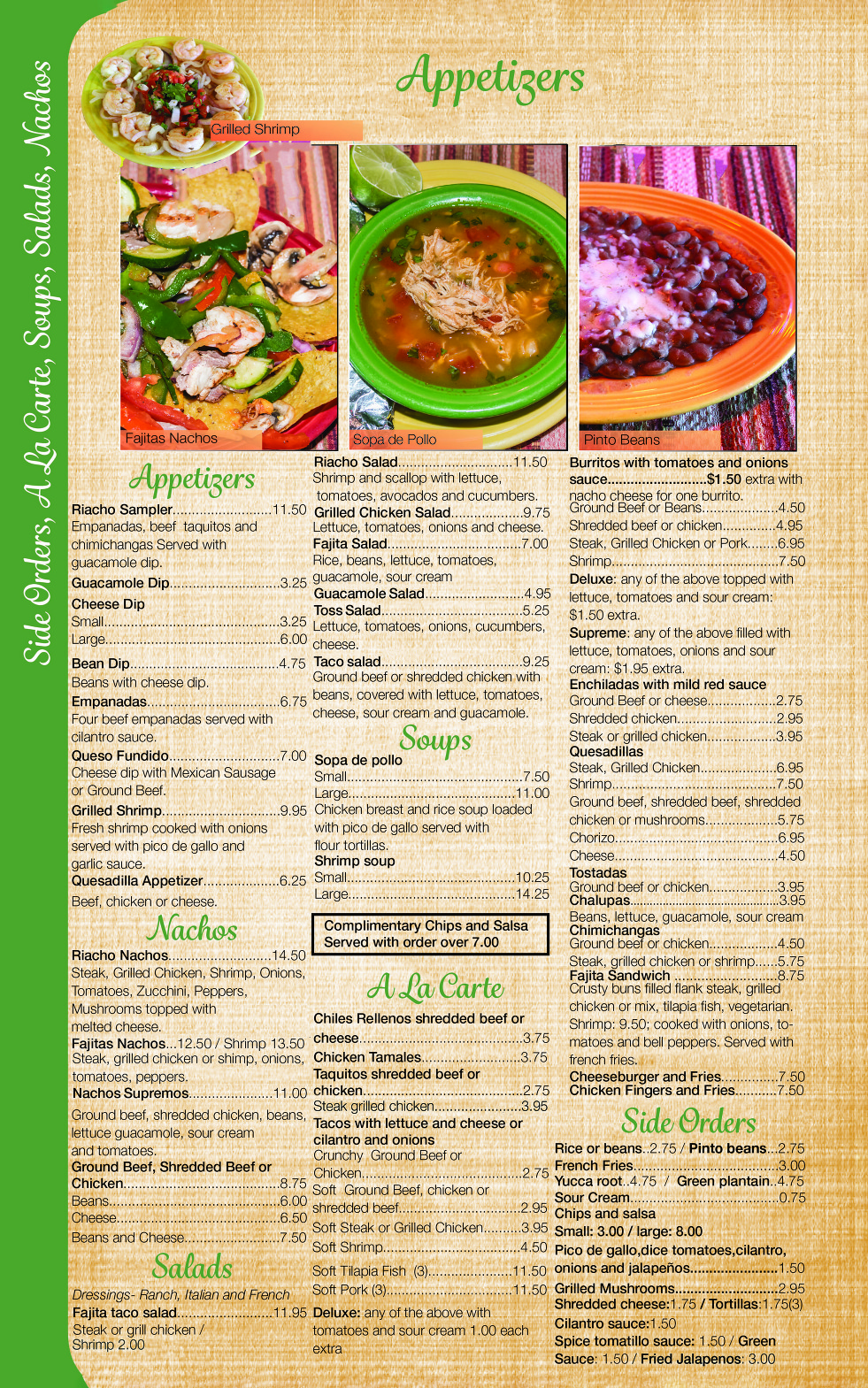 Appetizers 09-20