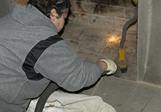 Chimney cleaning