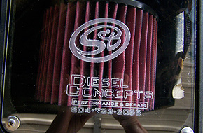 Auto engine filter