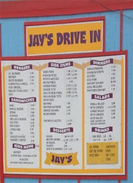 Restaurants - Pampa, TX - Jay’s Drive Inn