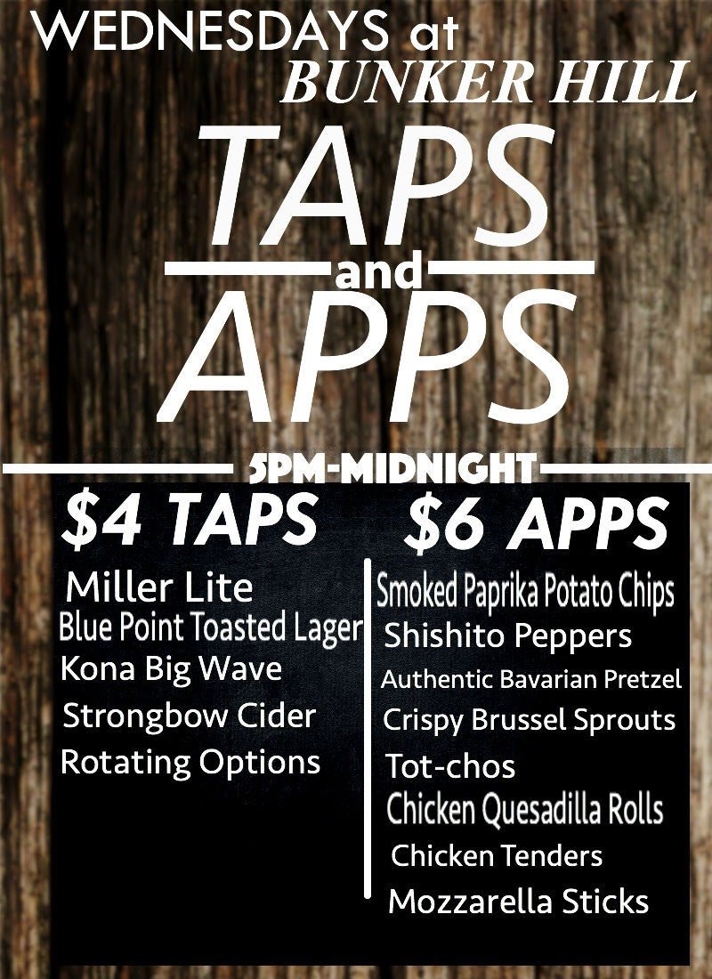 Bunker Hill American Taproom Specials Wantagh, NY