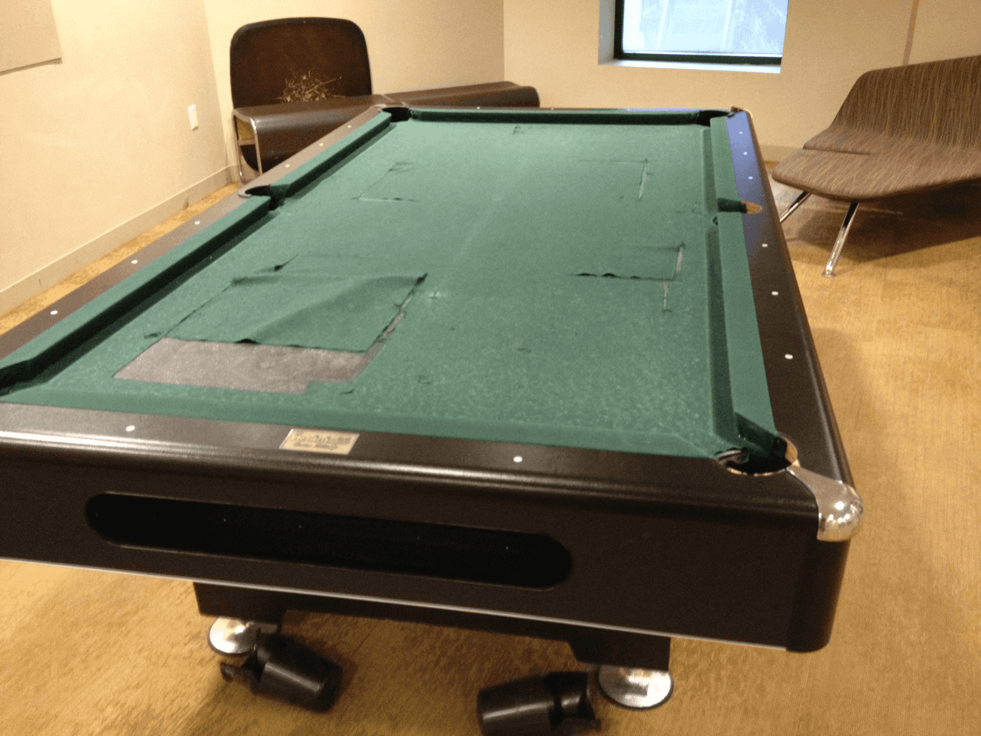 Boston Billiard Emporium Table Restoration Somerville MA
