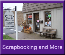 Scrapbooking - New Concord, OH - Christy's Main Street Memories