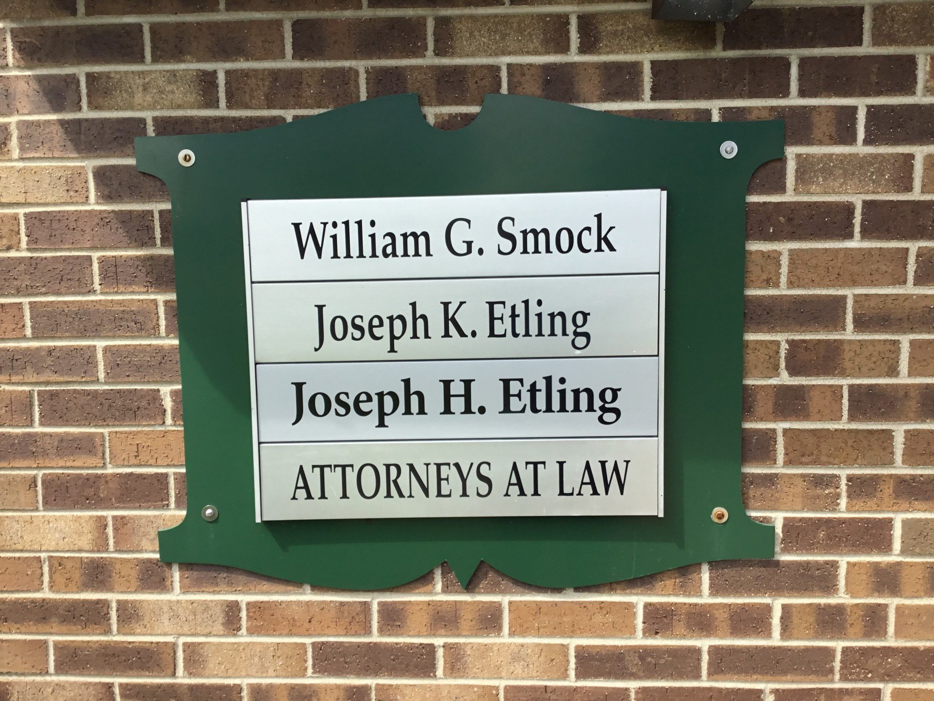 Joe Etling Attorney Terre Haute