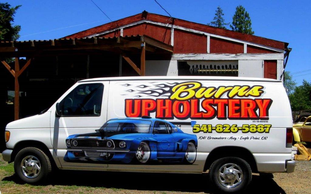 Contact Burns Auto Upholstery Eagle Point, OR 5418265887