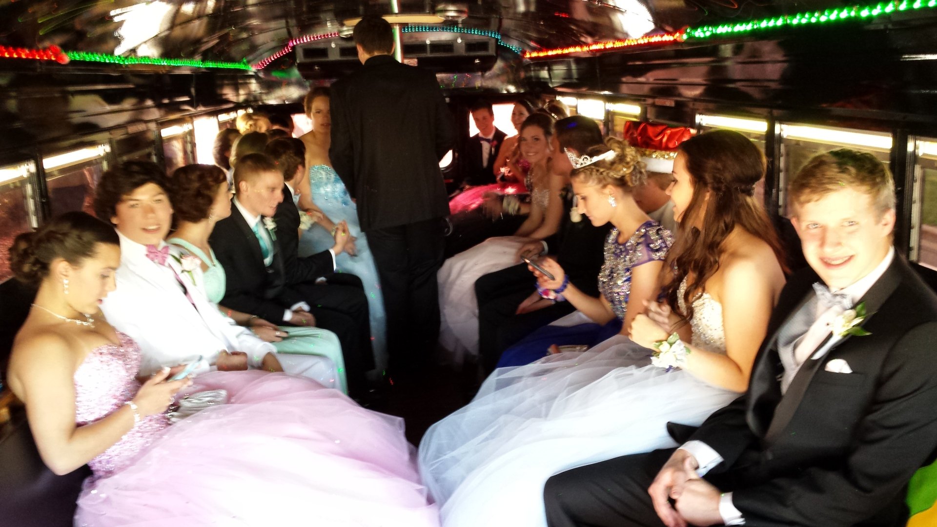 Party Bus Rental for Prom Bus for Hubertus WI