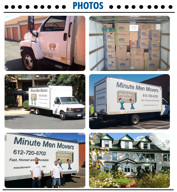 Moving Service - Burnsville, MN - Minute Men Professional Moving LLC