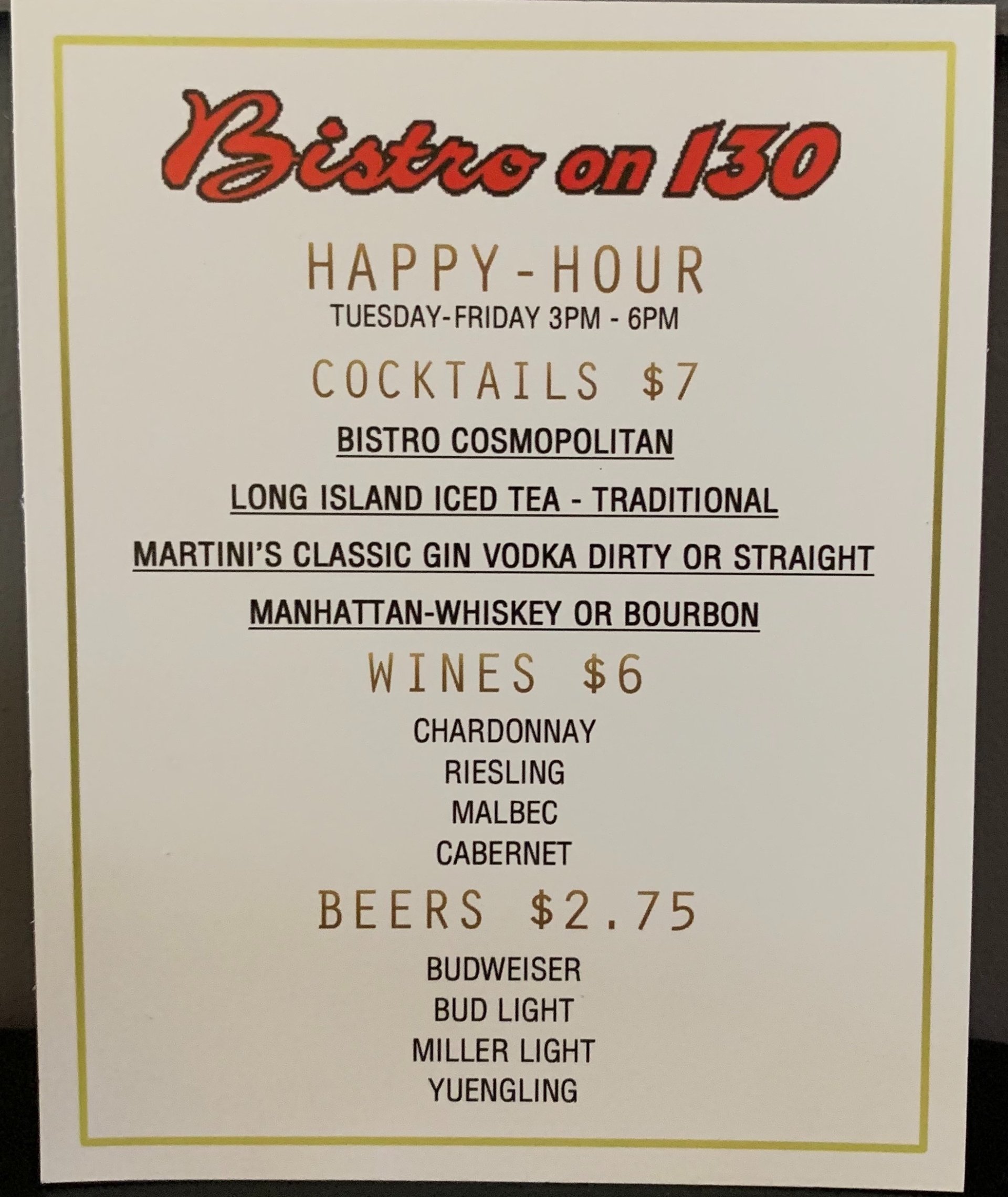 Happy Hour Event Catering Middleburg Heights