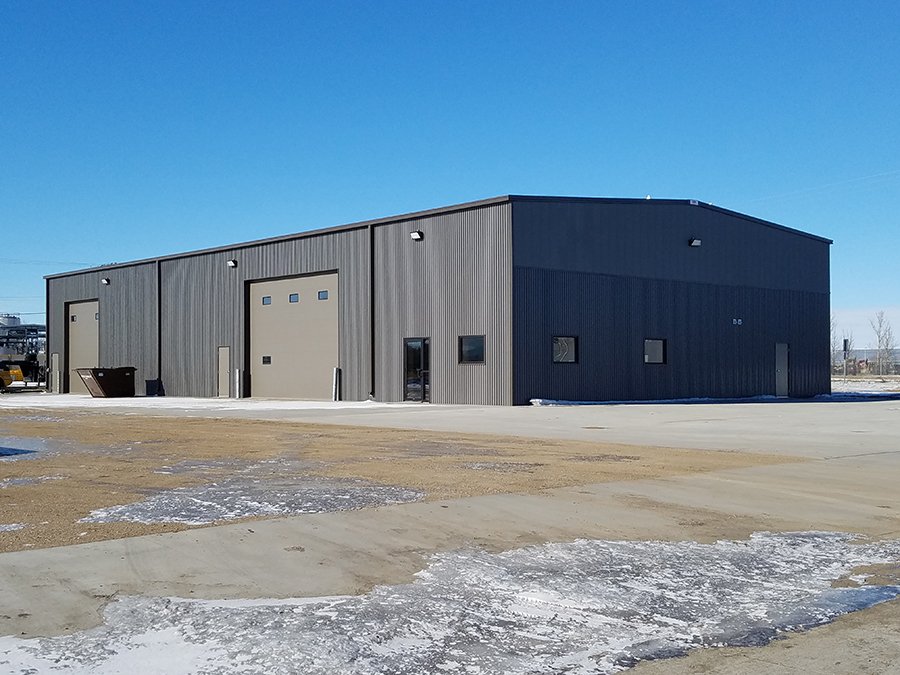 Commercial Construction Project Steel Building Fargo, ND