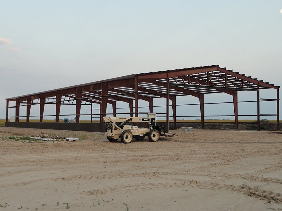 Commercial Construction Project Steel Building Fargo, ND