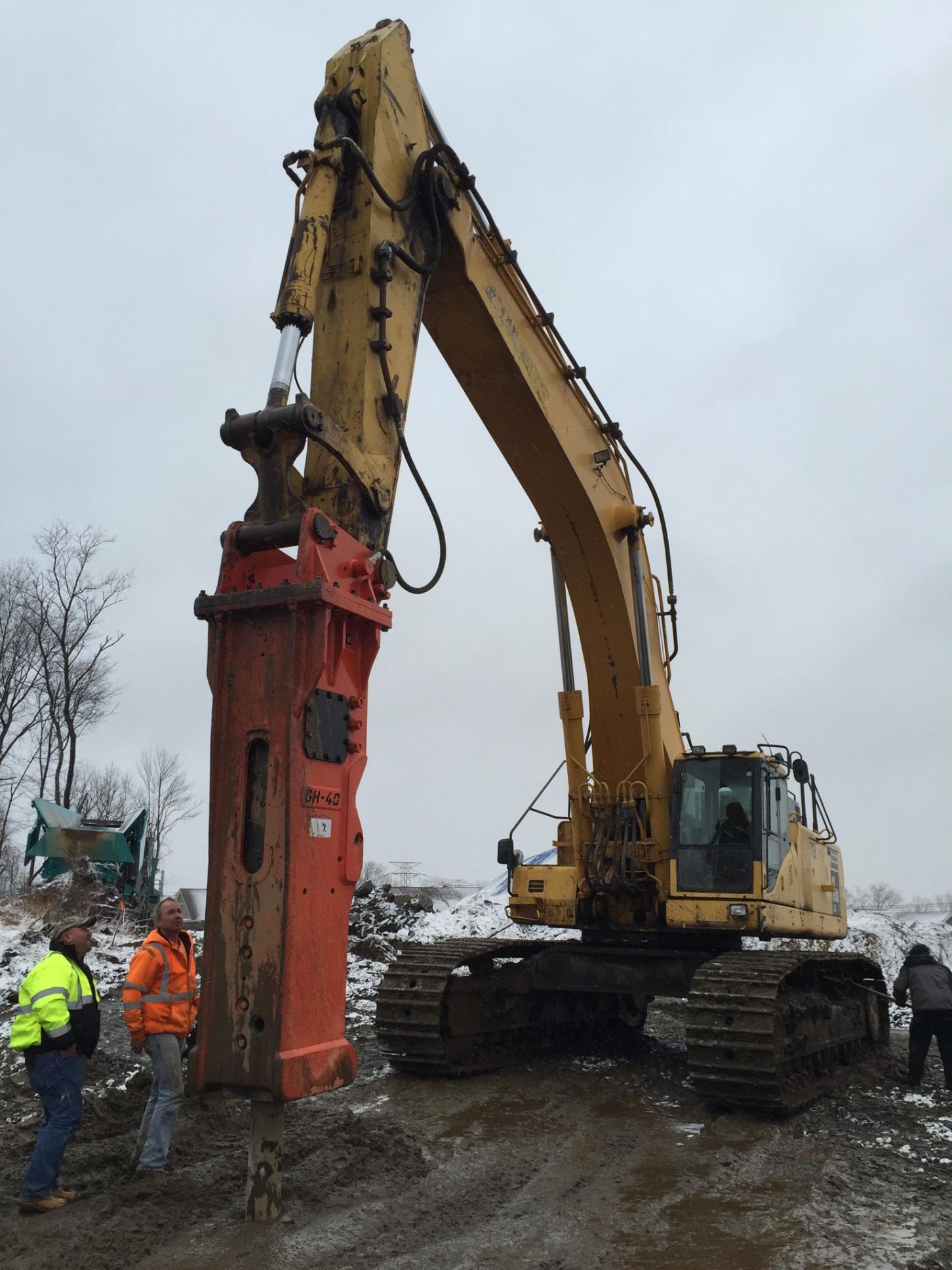 Rock Removal Hydraulic Hammers Stamford, CT
